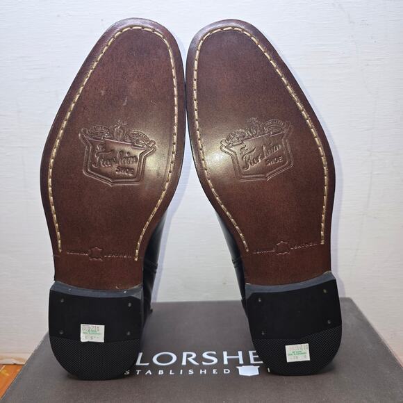 Florsheim - Jet Bike Toe Oxford (black) Men's Lace-up Bicycle Toe Shoes Size 7.5 - Picture 5 of 8